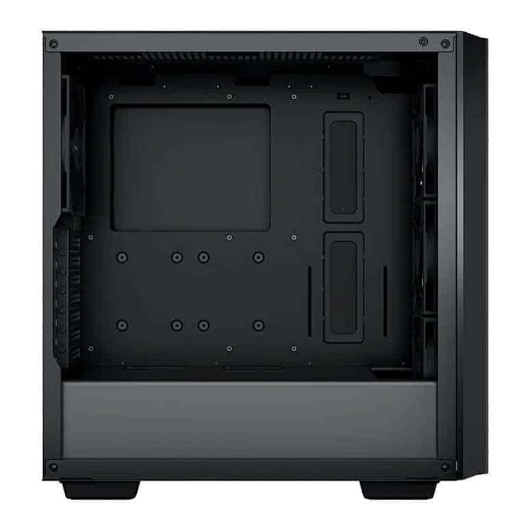 DeepCool CG560 Tempered Glass Black Mid Tower PC Gaming Case inc 3x 120mm ARGB Fans